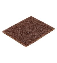 Bakplaatreiniger Scotch-Brite™ 82 pad, bruin, 140 mm x 114 mm