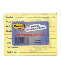 Post-it® 3M traceerbaarheidsnotities, Geel, 1040FR, 100 mm x 40 mm