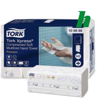 Handdoekpapier Tork Xpress® Gecomprimeerde Zachte Multifold Premium 2-lgs