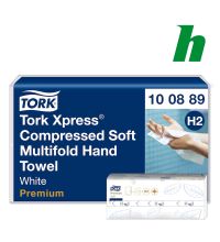 Handdoekpapier Tork Xpress® Gecomprimeerde Zachte Multifold Premium 2-lgs