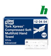 Handdoekpapier Tork Xpress® Gecomprimeerde Zachte Multifold Advanced 2-lgs