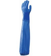 Handschoen Showa Showa grip 690 met mouw blauw 65cm mt.L