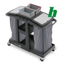 Werkwagen Numatic ReFlo ECO-Matic EM4 met 2 x 10L emmers