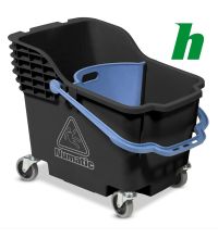 Rolemmer Numatic ReFlo HB1812B zwart met blauwe hendel