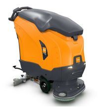 Schrobzuigmachine TASKI ULTIMAXX 2900 Double Disc Performance  DD65 Perf BMS 25A met accu's meeneemschijven, borstels en 2 groene Twisterpads