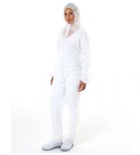 Overall CMT PP non woven wit ritssluiting lichtgewicht maat XL