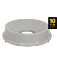 Funneldeksel Rubbermaid tbv Brute Grijs 121liter (VB 003543 )