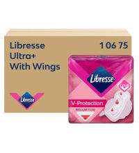Maandverband Libresse Ultra+ Regular met vleugels Tork dispenser vulling