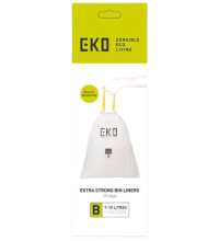 Afvalzak EKO wit 7-10 liter 40x45 cm VB 337023