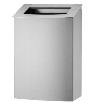 Afvalbak Wings RVS 20 liter open