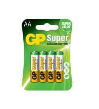 Batterij GP Super Alkaline Super 1,5 v Type AA penlight