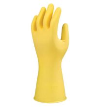 Handschoen Ansell Marigold Suregrip geel mt L