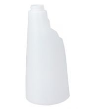 Sprayflacon 600 ml ovaal naturel met ingeblazen maat