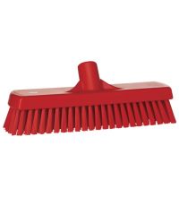 Vloerschrobber Vikan 30 cm hard 7060 rood