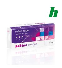 Toiletpapier Satino prestige 400 vel cellulose helder wit 2-lgs MT1