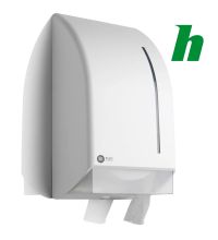 Toiletpapierdispenser BlackSatino Jumbo wit JT20