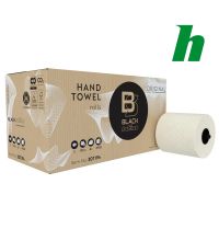 Handdoekrol BlackSatino Original recycled 2-lgs 19,3 x 175 meter wit PT50