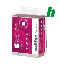 Handdoekpapier Satino Smart V-vouw 22x21cm 2-lgs PT3 en PT4