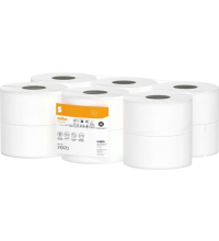 Toiletpapier Satino HiCycle Mini-Jumbo CF2 180m 2 laags