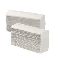 Handdoekpapier Vendor 1463 Z-vouw 2-laags wit 24,2 x 24 cm