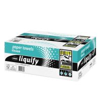 Handdoekpapier Satino Liquify cellulose multifold 20,6 x 24 cm 2-lgs helder wit PT2