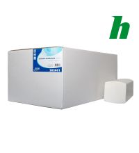 Handdoekpapier flushable Z-vouw 2-laags cellulose 25 x 20,5 cm