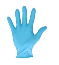 Handschoen CMT Nitril Blauw Poedervrij maat XXL