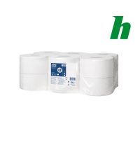 Toiletpapier Tork Mini Jumbo standard 240 meter 1-laags T2 wit