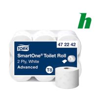 Toiletpapier Tork Toilet Roll SmartOne 2-laags 1150 vel T8