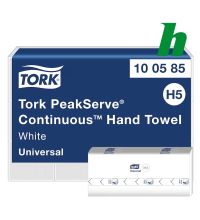 Handdoekpapier Tork PeakServe Continu Universal 1-lgs wit H5