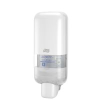 Zeepdispenser Tork Foam 1 liter tbv zeep en handdesinfectie S4 wit