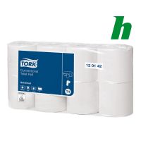 *Toiletpapier Tork Conventional Roll 400 vel 1-laags wit T4