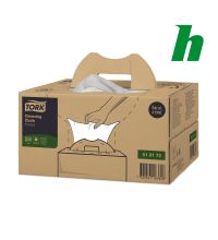Reinigingsdoek Tork Handy Box gevouwen wit 1-laags W7