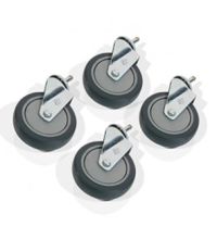 Zwenkwielen Numatic 125 mm metaal