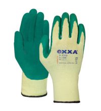 Handschoen Oxxa X-grip geel/groen 51-000 maat 9