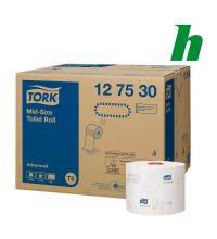 Toiletpapier Tork Compact Advanced 100 meter 2-laags wit T6