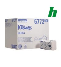 Handdoekpapier Kleenex Ultra 6772 Interfold 2-laags wit 41,5 x 21,5 cm