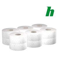 Toiletpapier jumbo Scott F2 2-laags 8614 tissue wit 500 vel