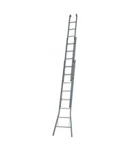 Ladder Dirks 2x11 glazenwasser alu gecoat 35 optree