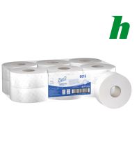 Toiletpapier mini jumbo Scott Essential 2-laags 8615 tissue wit 500 vel