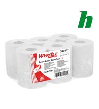 Poetsdoek Wypall 7404 L10 wit 1-laags 38 x 18,3 cm Centrefeed