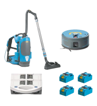 Stofzuigerdeal 1 I-team (co-botic 1900 Drop & Go, i-charge 5, 4x i-power 10.5, 1x GRATIS i-move 2.5B