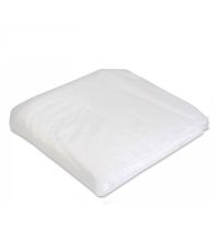 Stofwisdoek 120x30 cm wit geimpregneerd PP 18 gr + 12%