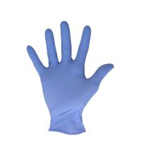 Handschoen CMT nitril poedervrij soft blauw maat S