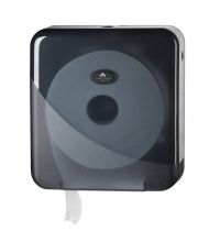 Toiletpapierdispenser Comtesse Basic Jumbo Maxi kunststof zwart