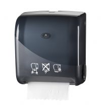 Handdoekautomaat Comtesse Basic Autocut kunststof zwart