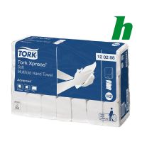 *Handdoekpapier Tork Xpress Soft Multifold 2-laags wit H2