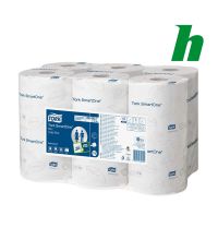 Toiletpapier Tork Mini Toilet Roll SmartOne 2-lgs 620 vel