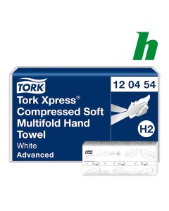 Handdoekpapier Tork Xpress® Gecomprimeerde Zachte Multifold Advanced 2-lgs