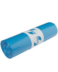 Afvalzakken PREMIUM LDPE 57,55x100 cm type 60 blauw (70ltr)